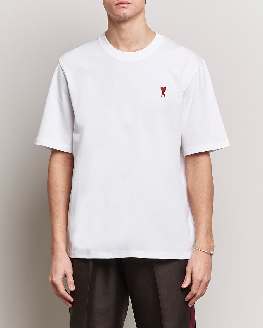 Herr | Contemporary Creators | AMI | Heart Logo T-Shirt White