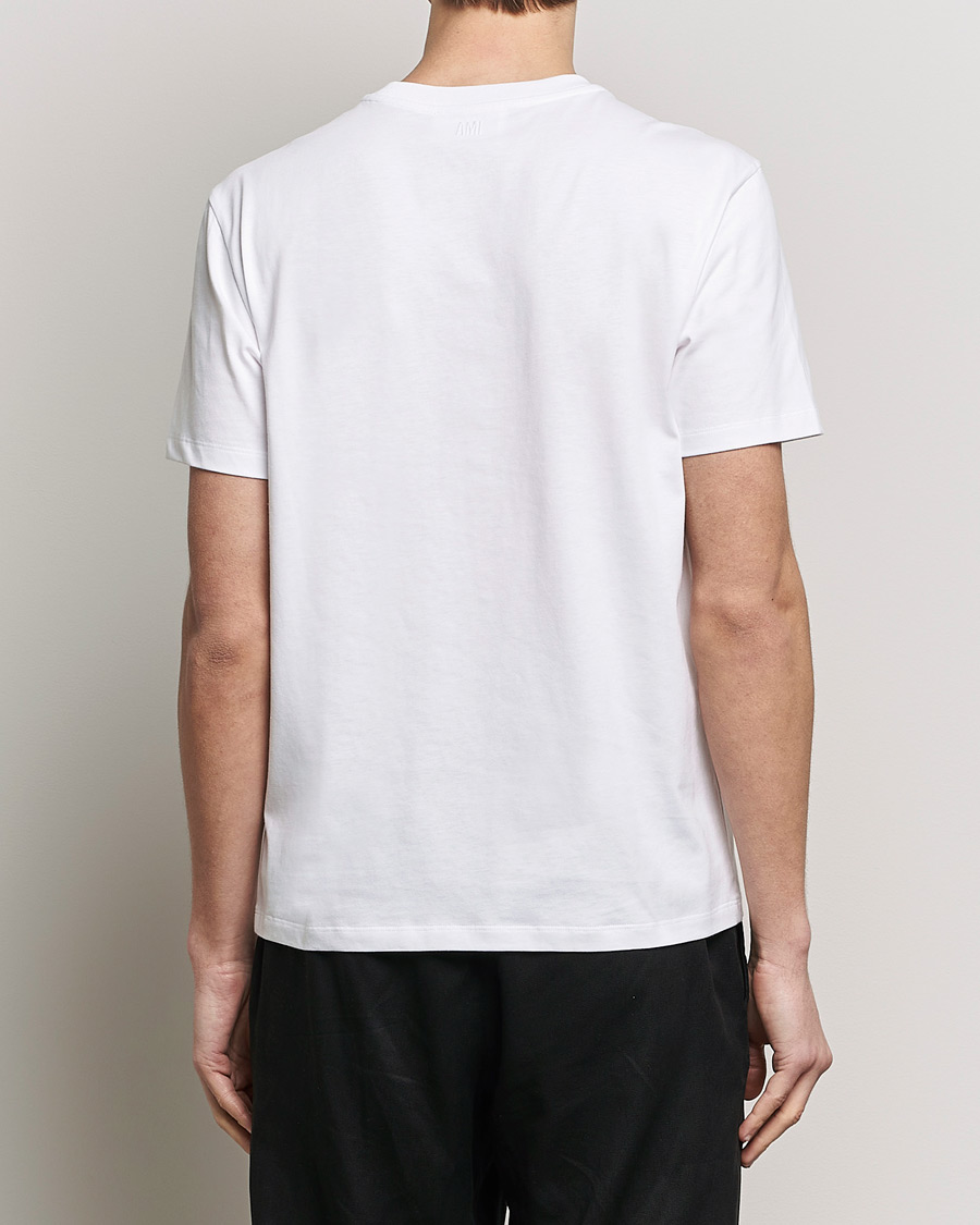 Herr | T-Shirts | AMI | Tonal Heart Logo T-Shirt White