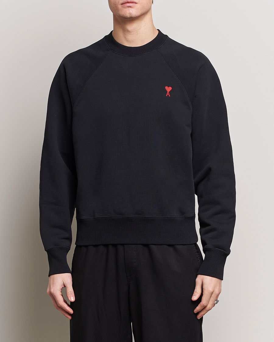 Herr | Kläder | AMI | Heart Logo Sweatshirt Black