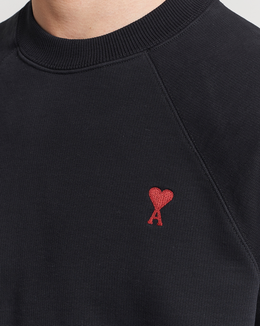 Herr | Tröjor | AMI | Heart Logo Sweatshirt Black
