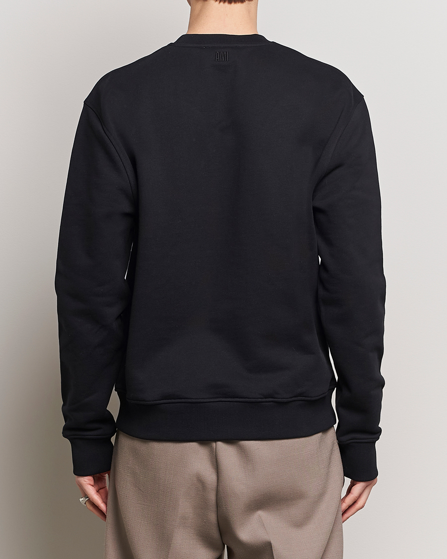 Herr | Tröjor | AMI | Tonal Heart Logo Sweatshirt Black