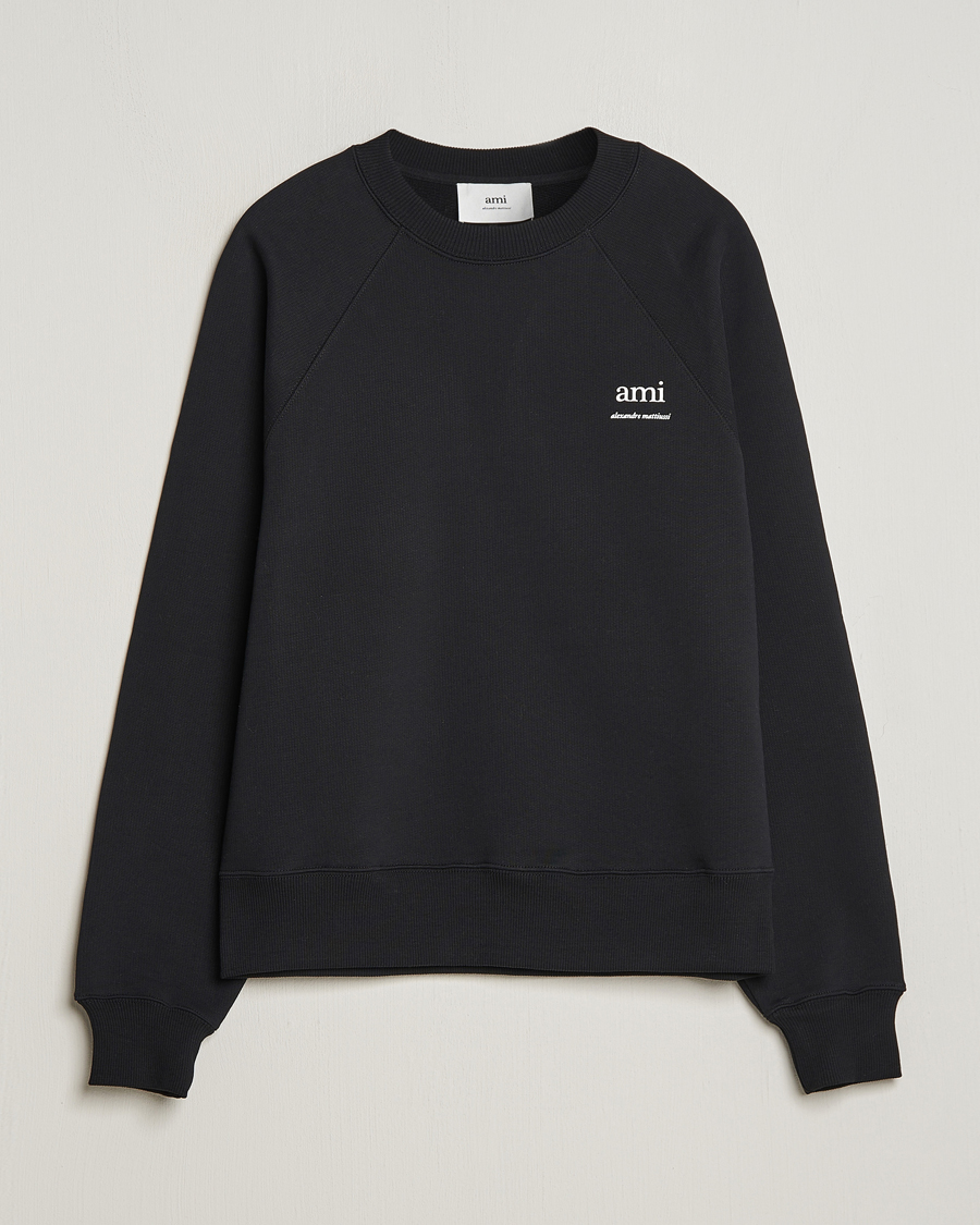 Herr | Tröjor | AMI | Logo Sweatshirt Black