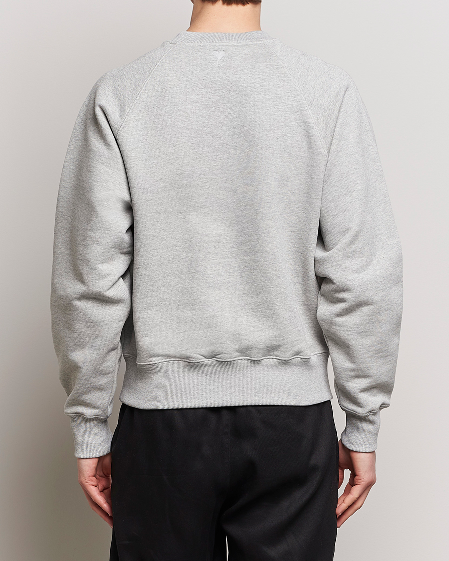 Herr | Tröjor | AMI | Logo Sweatshirt Heather Grey