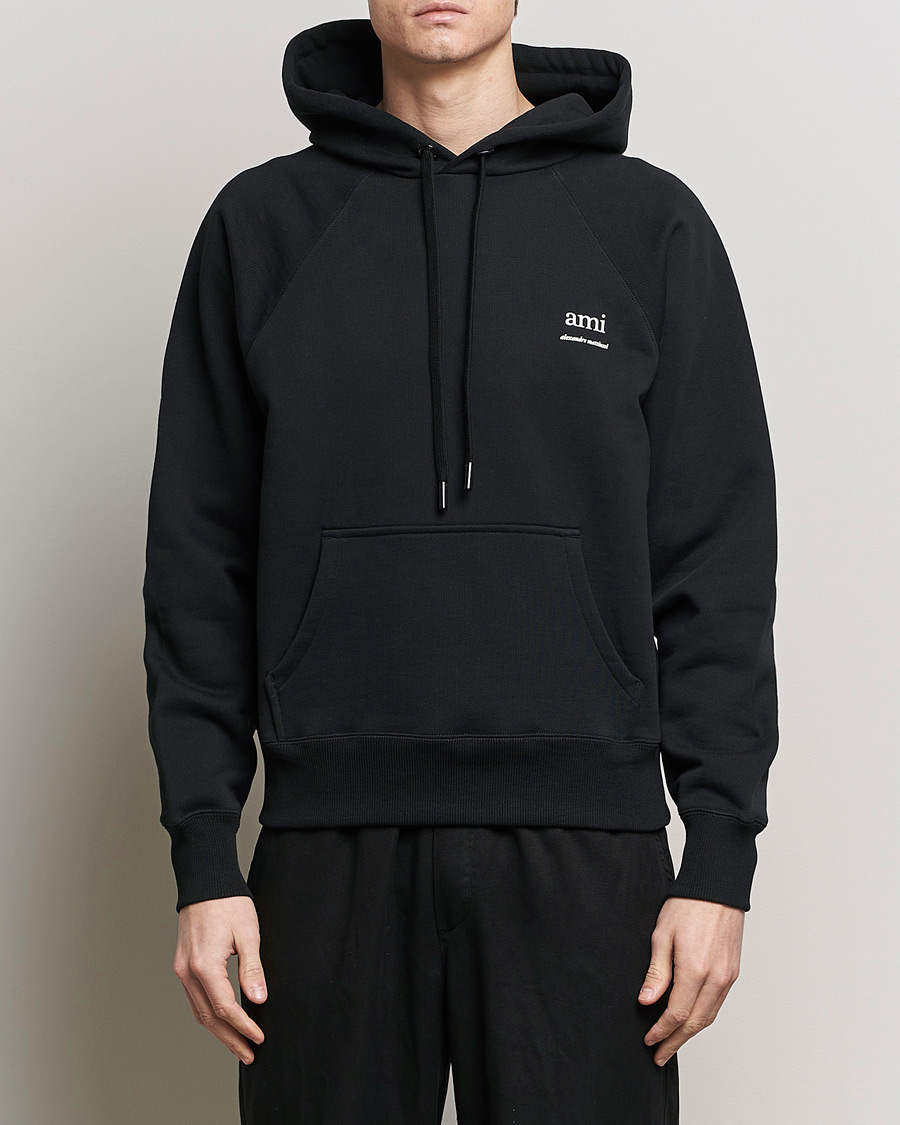 Herr | Huvtröjor | AMI | Logo Hoodie Black