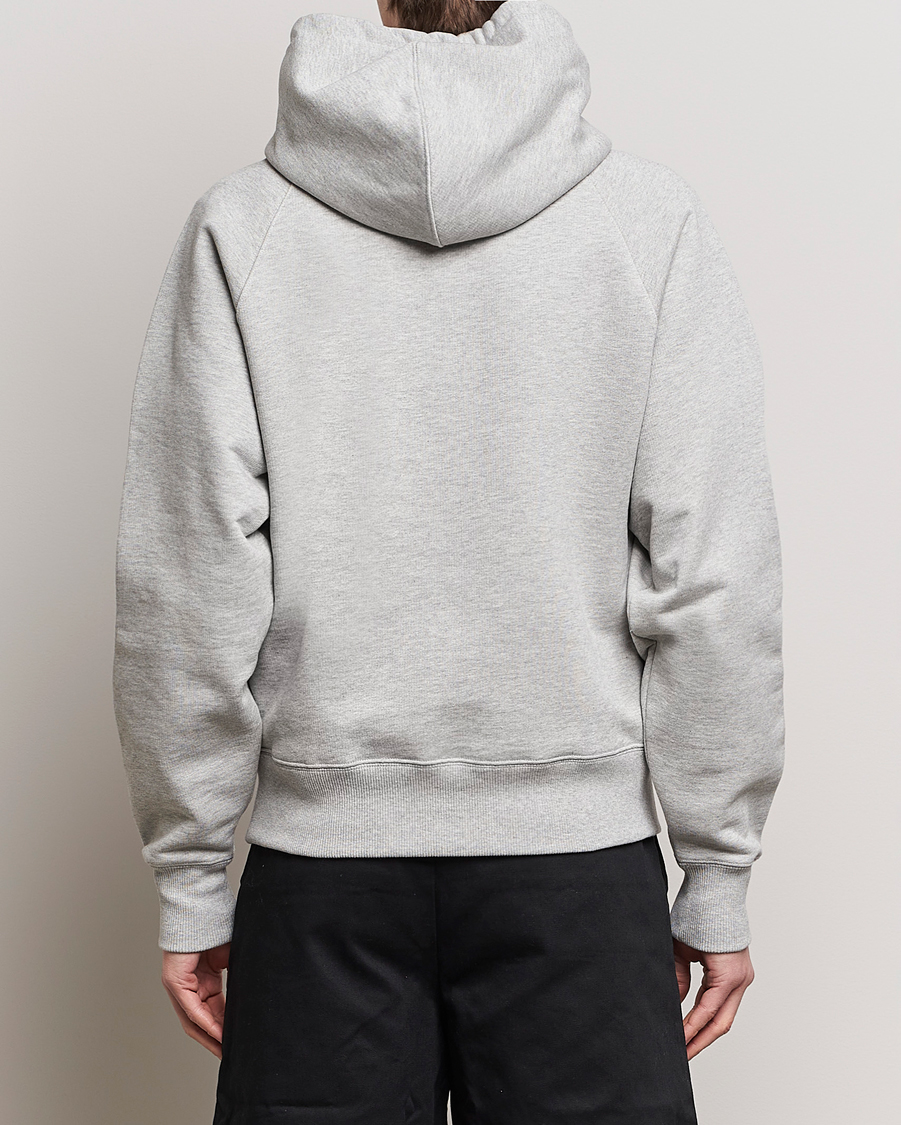 Herr | Tröjor | AMI | Logo Hoodie Heather Grey