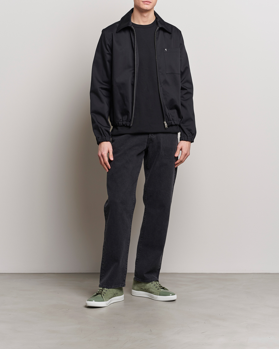 Herr | Jackor | AMI | Zipped Jacket Black