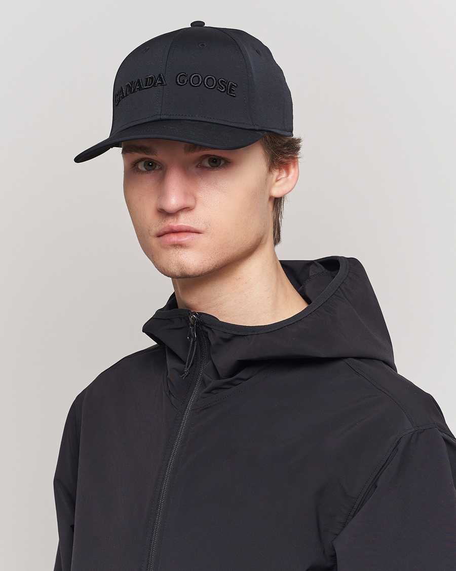 Herr | Kepsar | Canada Goose | Tech Cap Black