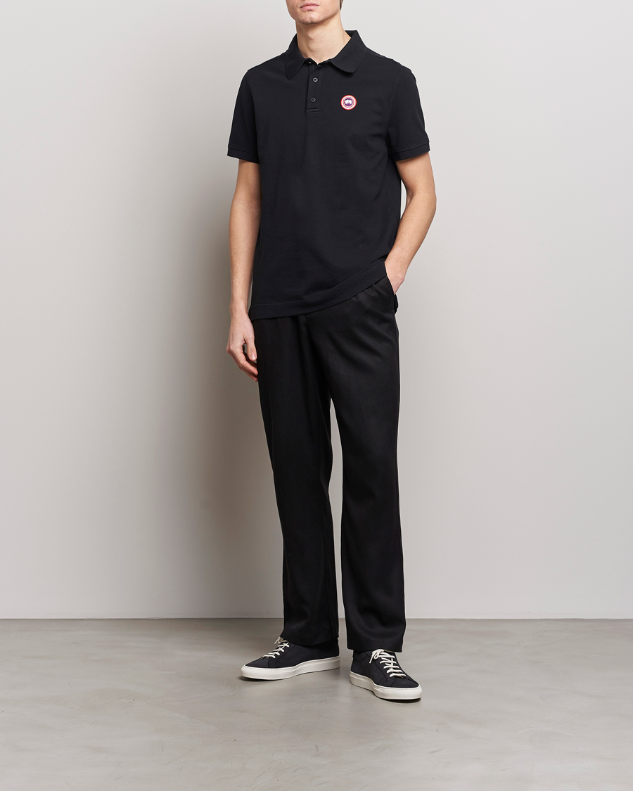 Herr | Pikéer | Canada Goose | Beckley Polo Black