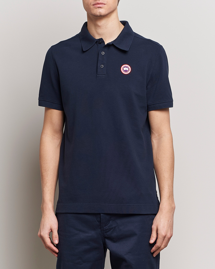 Herr | Kortärmade pikéer | Canada Goose | Beckley Polo Atlantic Navy