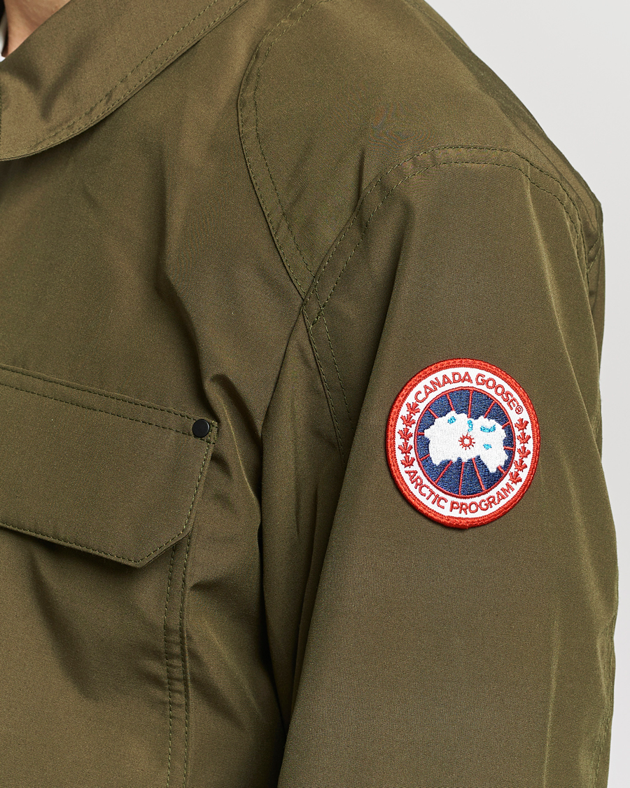 Herr | Jackor | Canada Goose | Burnaby Chore Coat Military Green