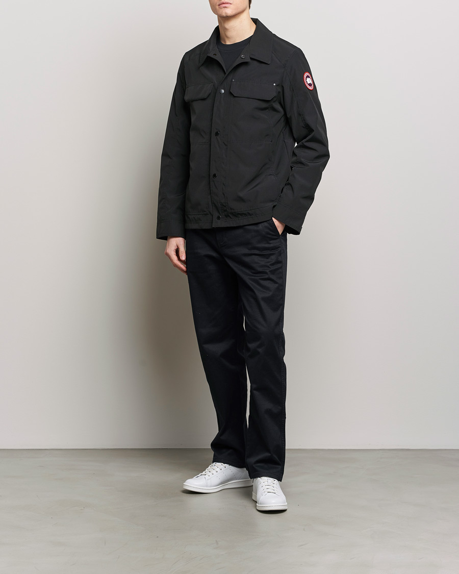 Herr | Jackor | Canada Goose | Burnaby Chore Coat Black