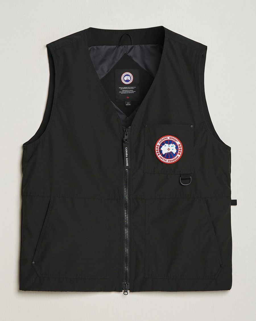 Herr | Jackor | Canada Goose | Canmore Vest Black
