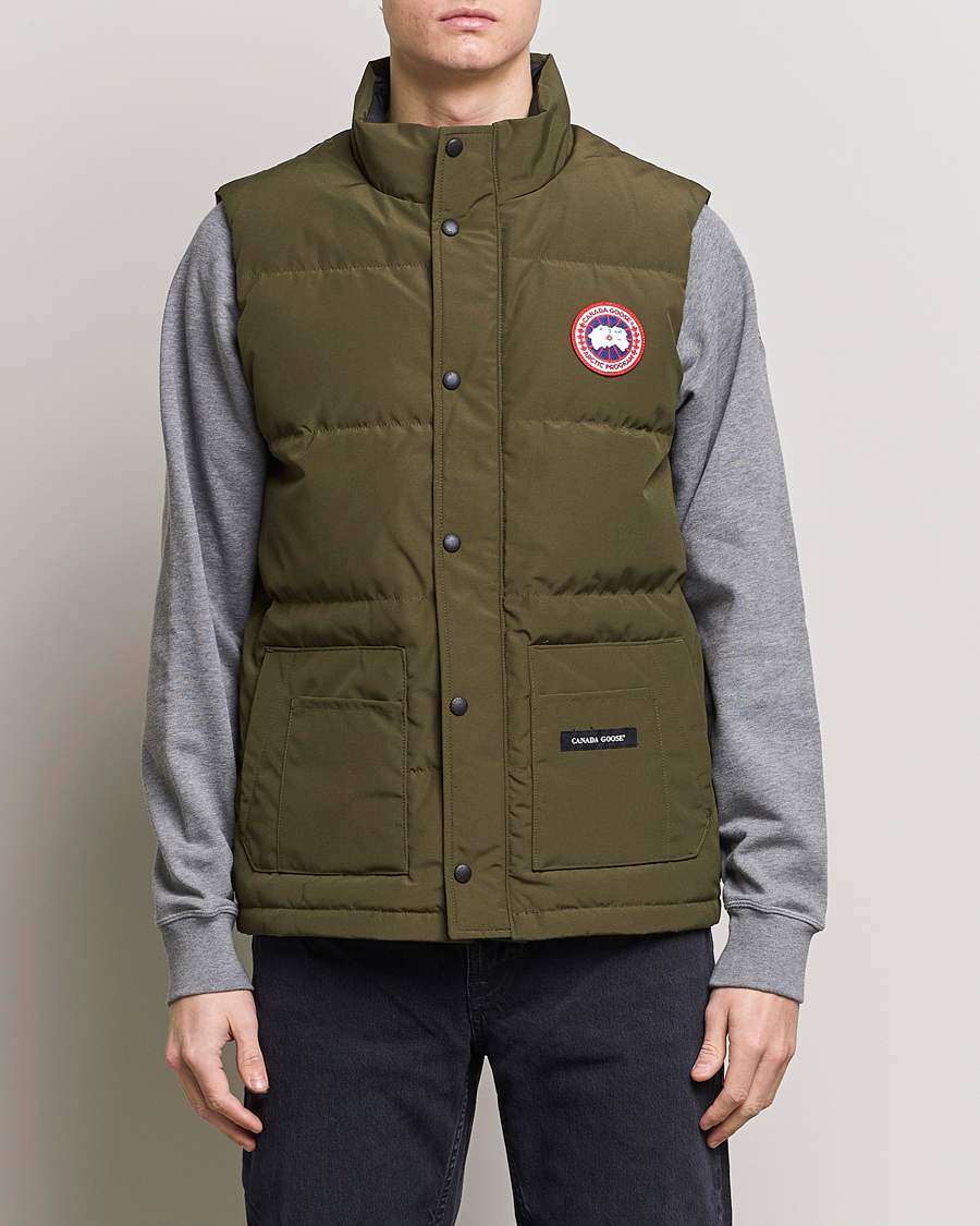 Herr | Kläder | Canada Goose | Freestyle Crew Vest Military Green