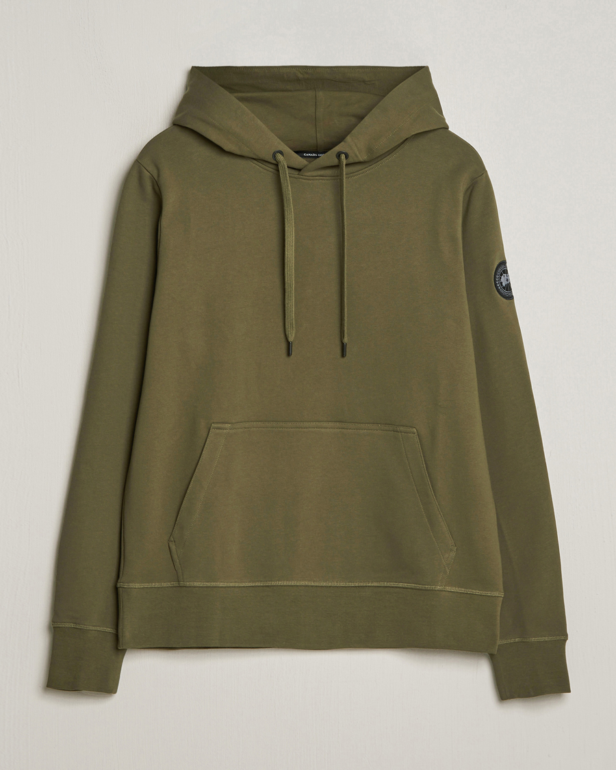 Herr | Tröjor | Canada Goose Black Label | Huron Hoody Military Green