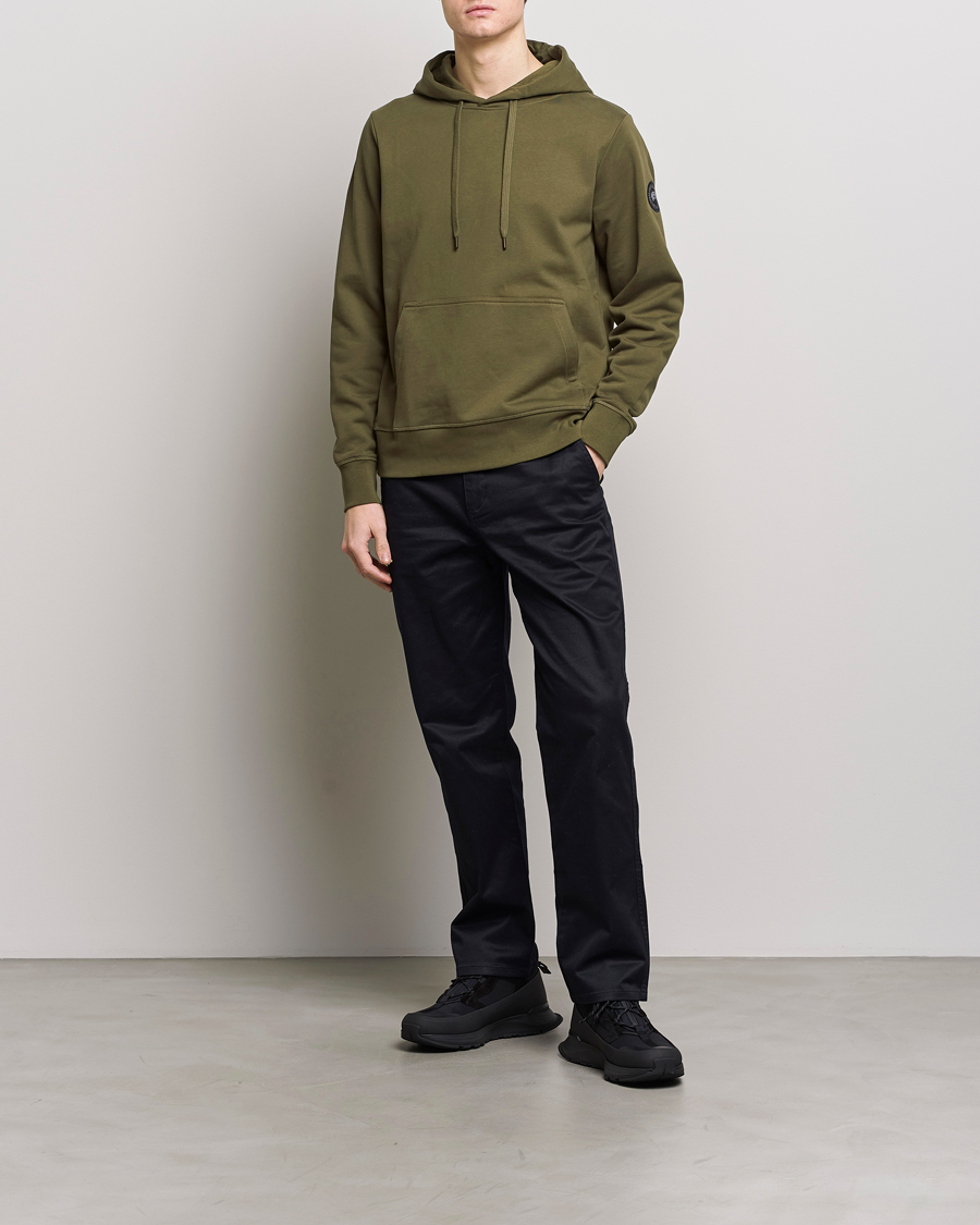 Herr | Tröjor | Canada Goose Black Label | Huron Hoody Military Green