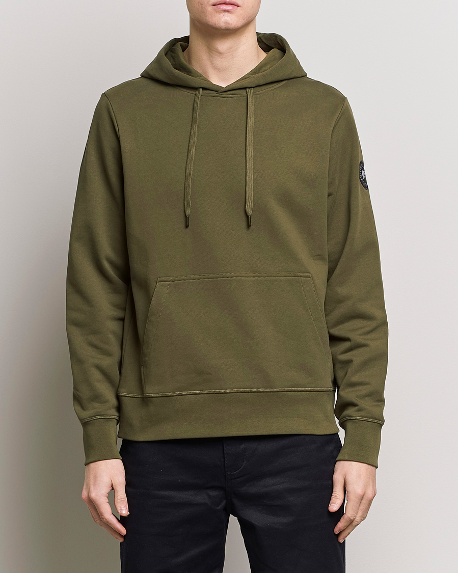 Herr | Tröjor | Canada Goose Black Label | Huron Hoody Military Green