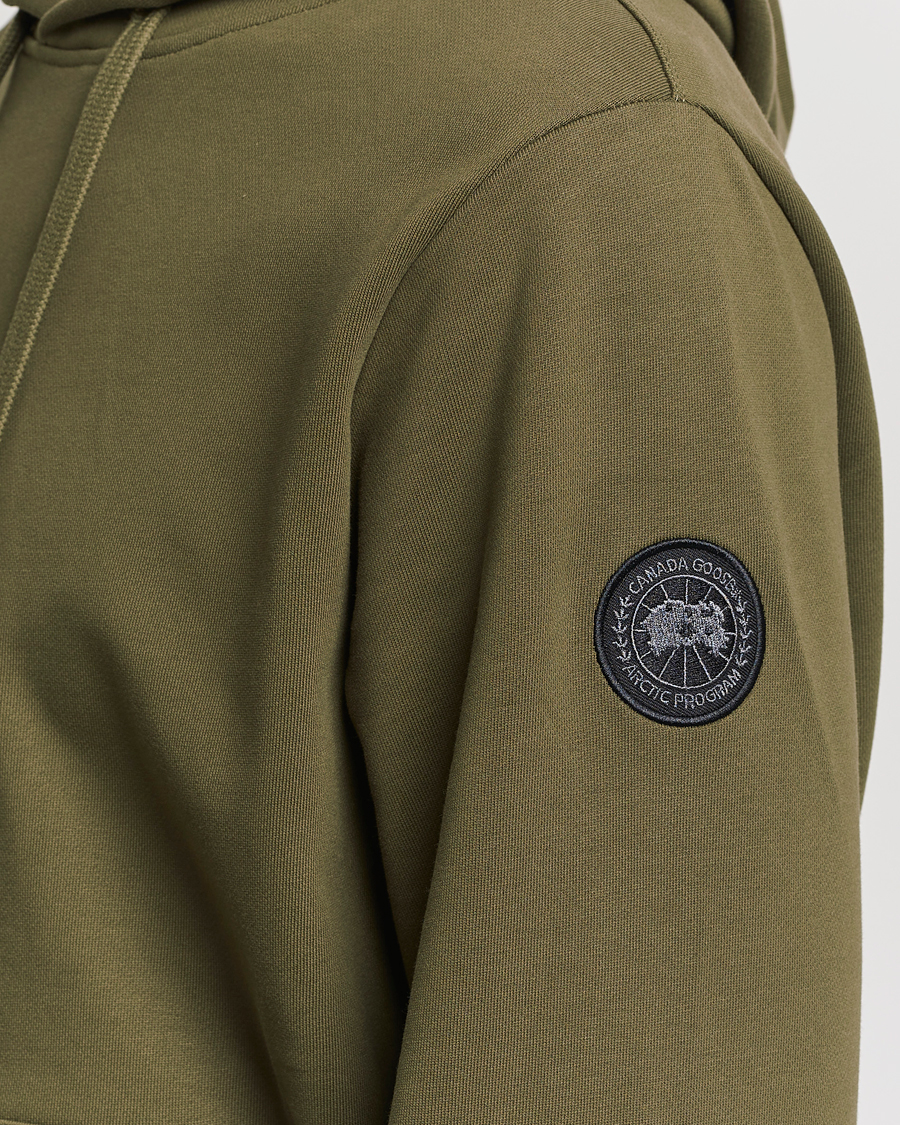 Herr | Tröjor | Canada Goose Black Label | Huron Hoody Military Green