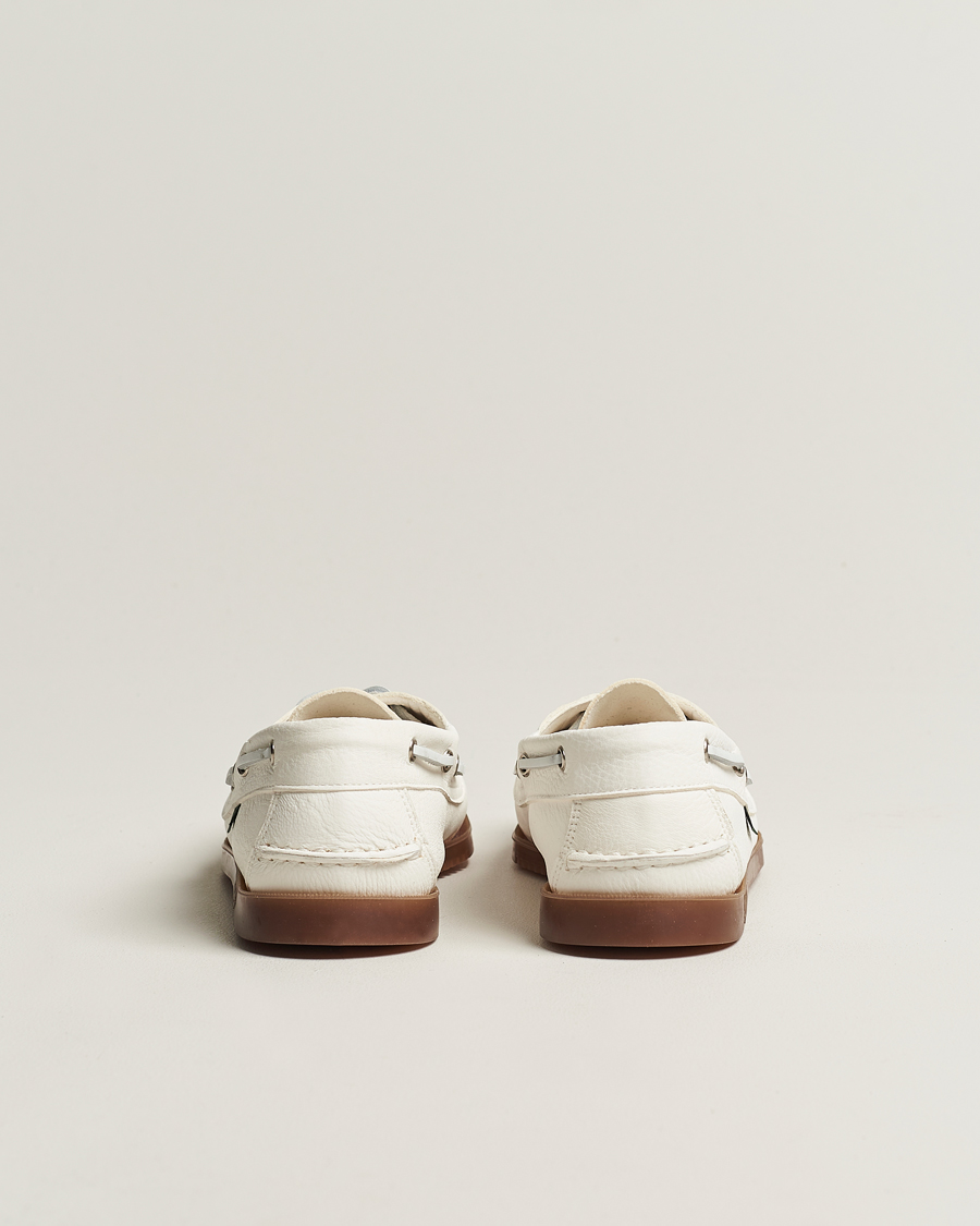 Herr | Paraboot Barth Boat Shoe White Deerskin | Paraboot | Barth Boat Shoe White Deerskin