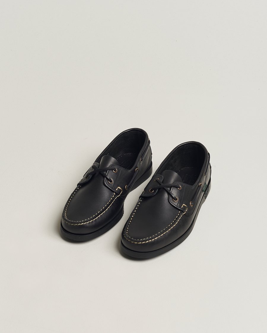 Herre |  | Paraboot | Barth Boat Shoe Black