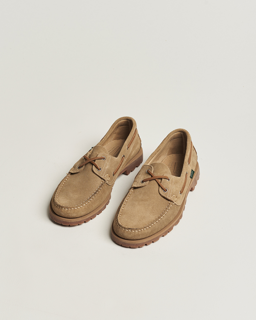 Herr | Seglarskor | Paraboot | Malo Moccasin Sand Suede