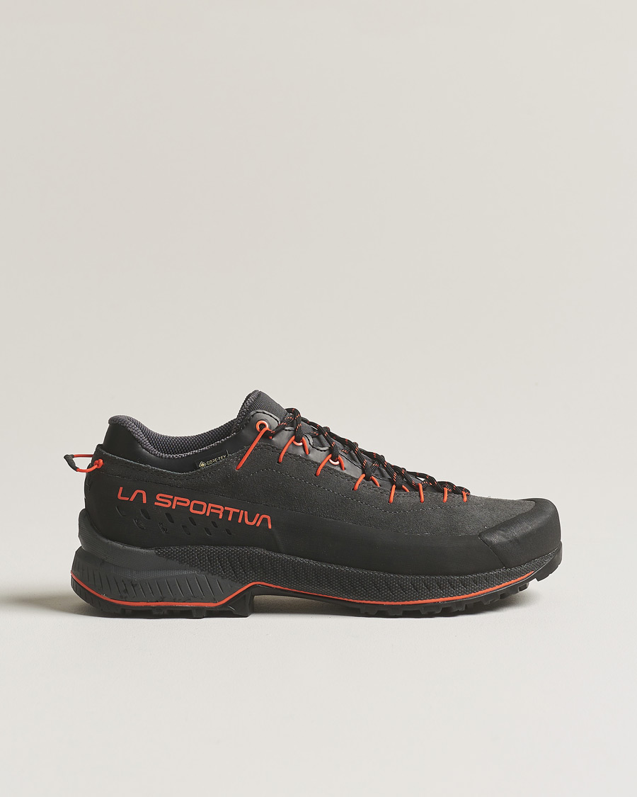 Herr | La Sportiva TX4 Evo GTX Hiking Shoes Carbon/Cherry Tomato | La Sportiva | TX4 Evo GTX Hiking Shoes Carbon/Cherry Tomato