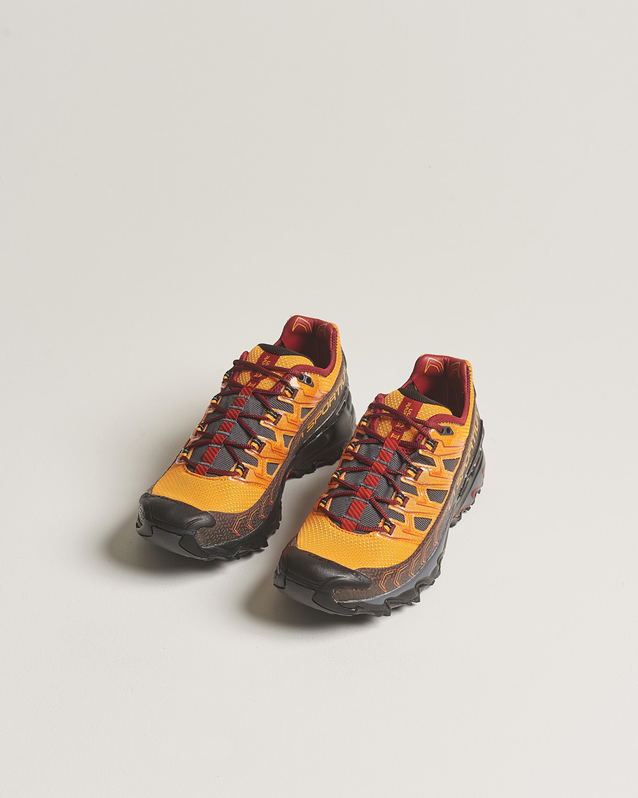 Herr | Trail Sneakers | La Sportiva | Ultra Raptor II Hiking Shoes Papaya/Sangria