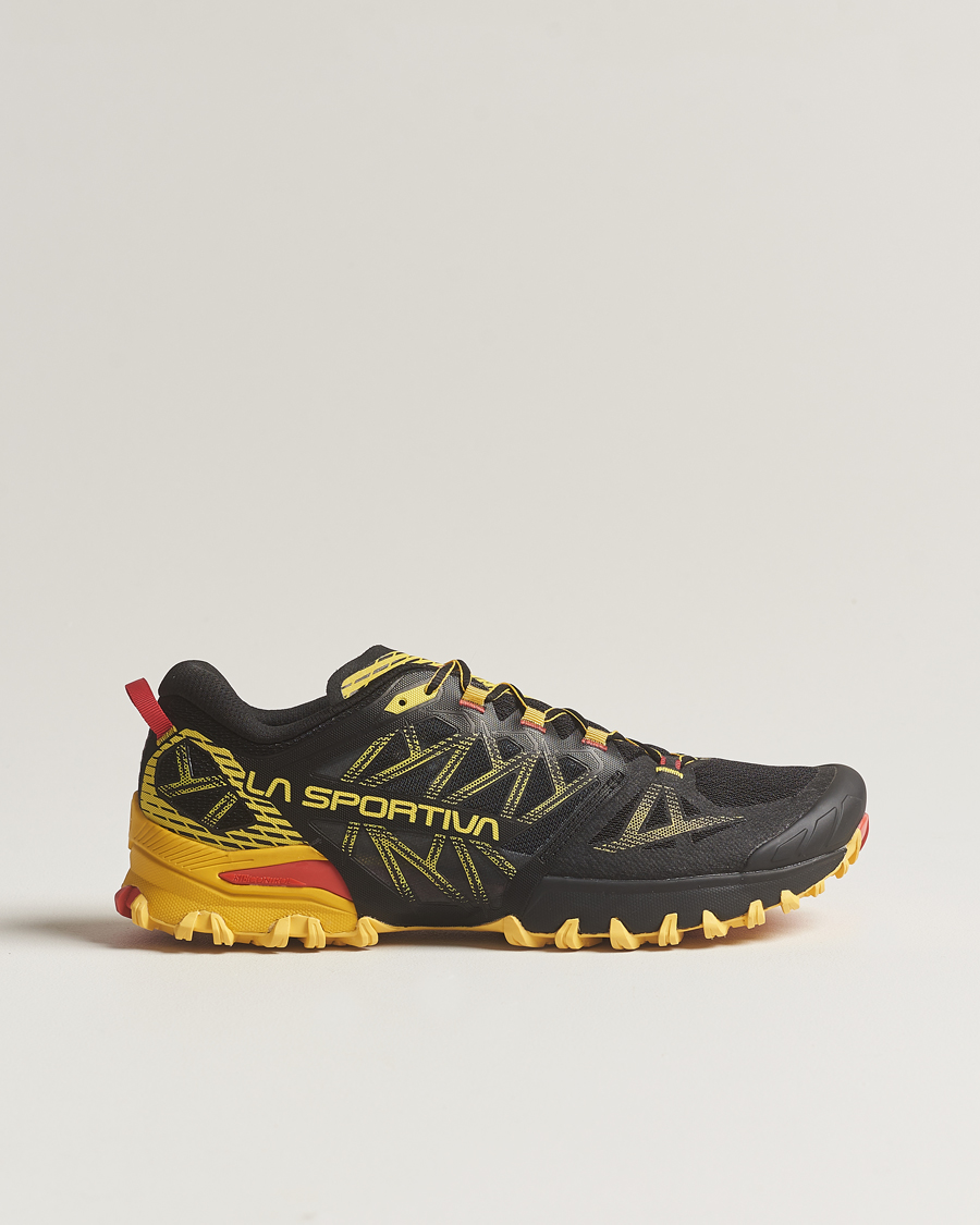 Herr | La Sportiva Bushido III Trail Running Sneakers Black/Yellow | La Sportiva | Bushido III Trail Running Sneakers Black/Yellow