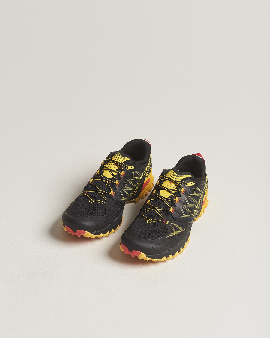 Herr | La Sportiva Bushido III Trail Running Sneakers Black/Yellow | La Sportiva | Bushido III Trail Running Sneakers Black/Yellow