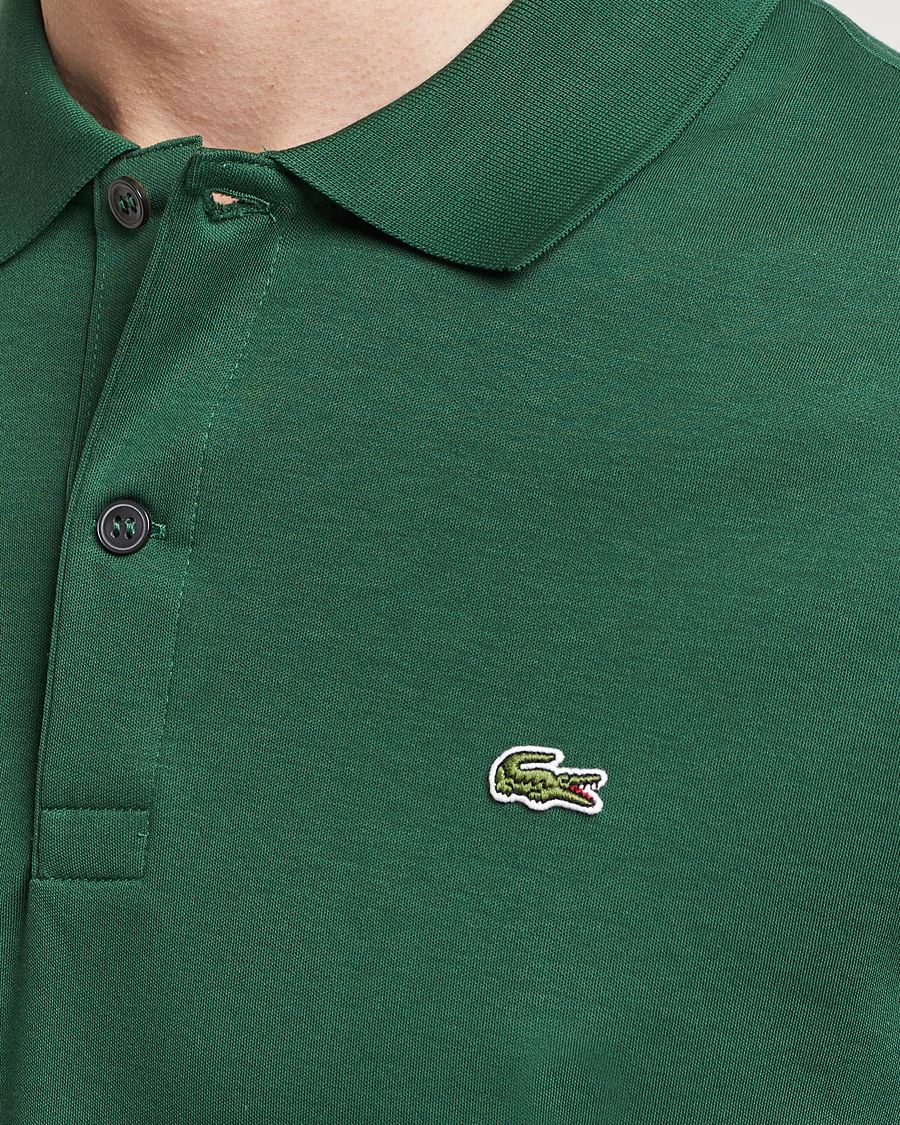 Herr | Pikéer | Lacoste | Pima Interlock Piké Green