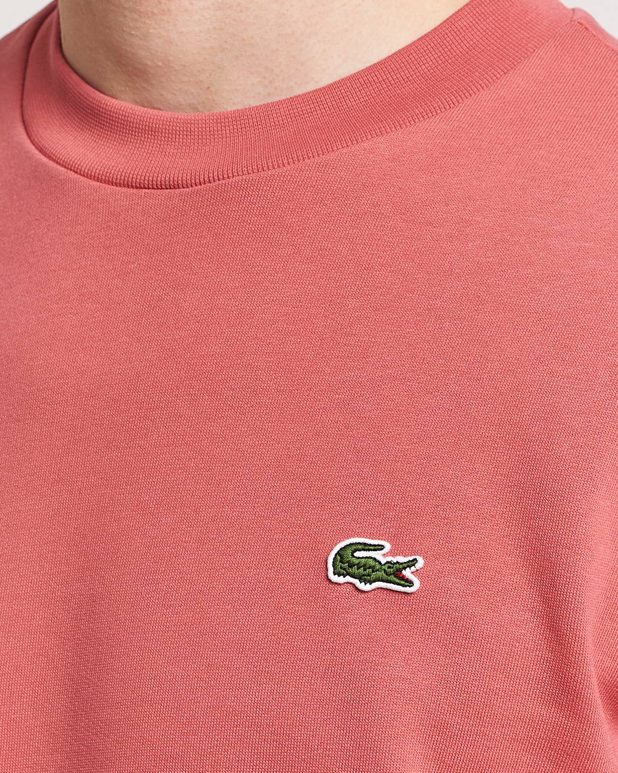 Herr | Tröjor | Lacoste | Crew Neck Sweatshirt Sierra Red