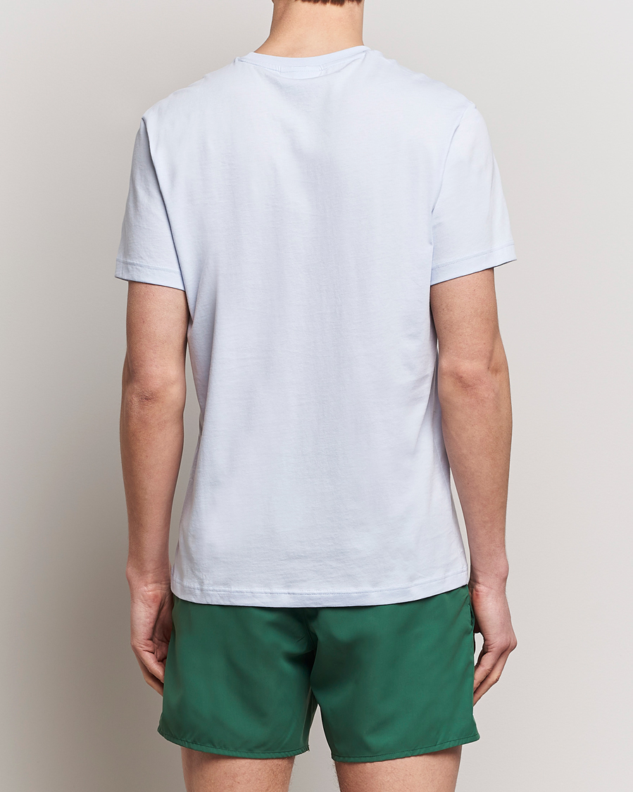 Herr | T-Shirts | Lacoste | Crew Neck T-Shirt Phoenix Blue