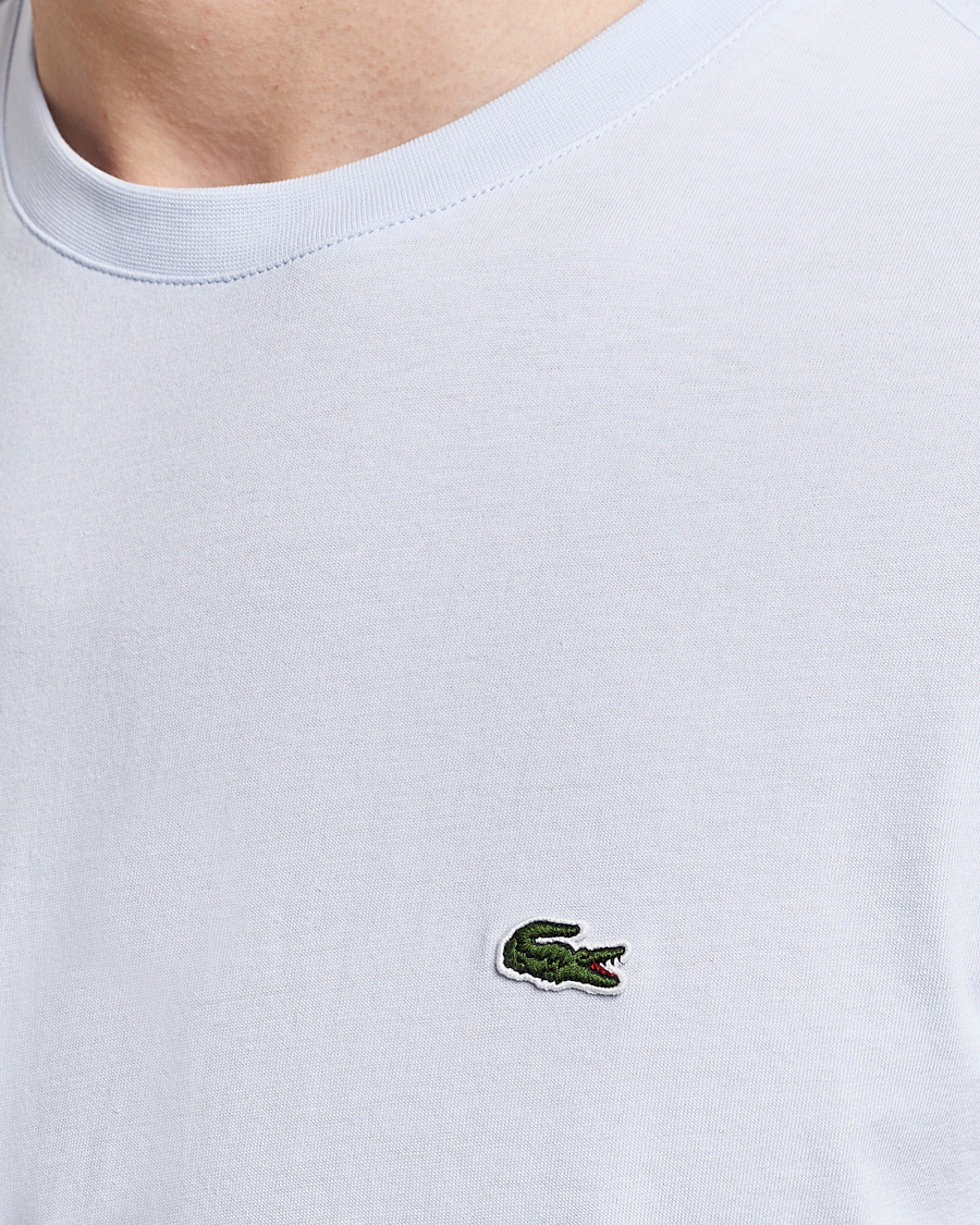 Herr | T-Shirts | Lacoste | Crew Neck T-Shirt Phoenix Blue
