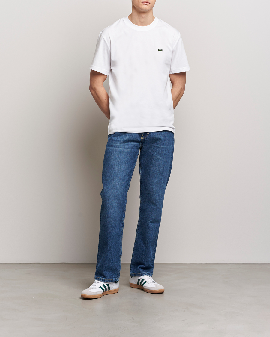 Herr | T-Shirts | Lacoste | Crew Neck T-Shirt White