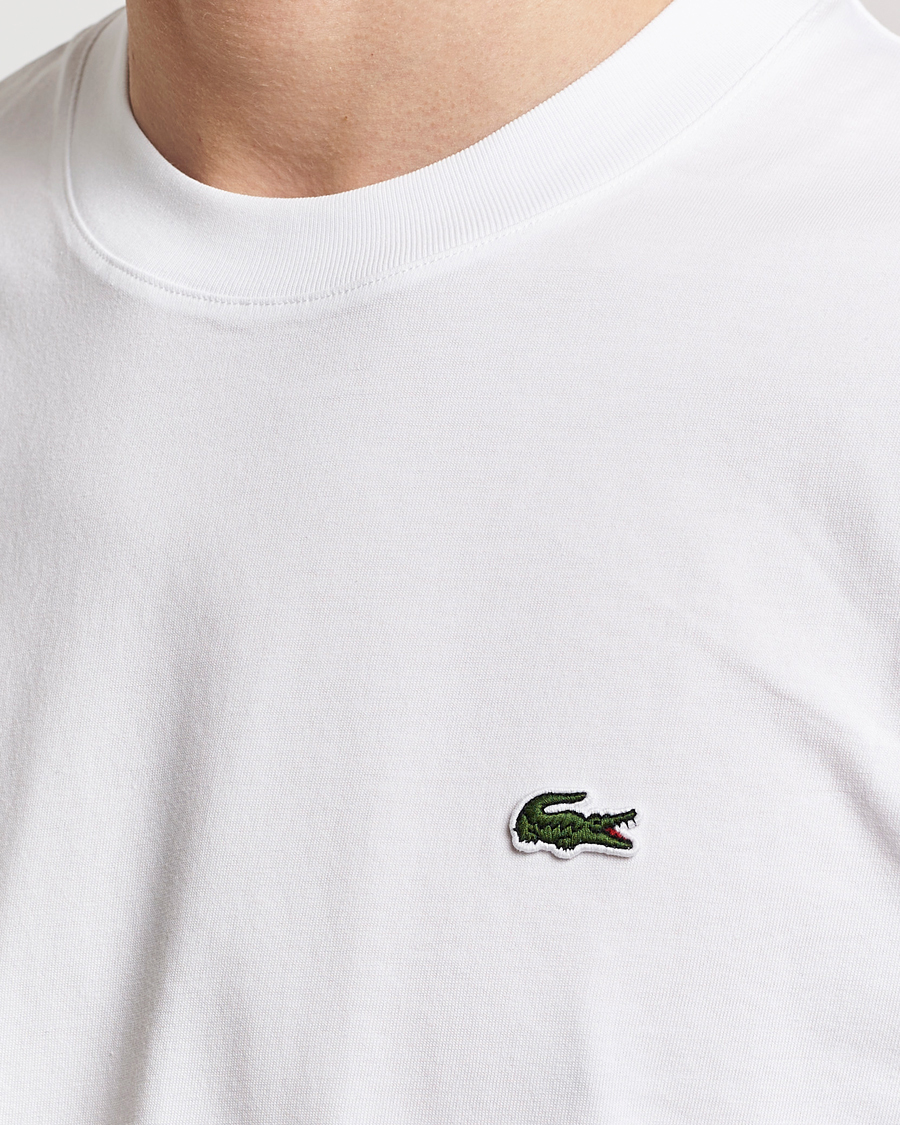 Herr | T-Shirts | Lacoste | Crew Neck T-Shirt White