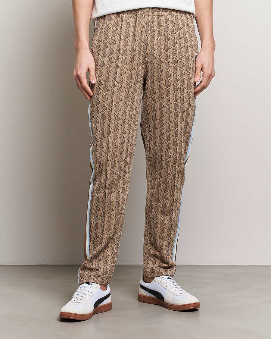 Herr | Lojalitetserbjudande | Lacoste | Monogram Tracksuit Pants Croissant/Cookie