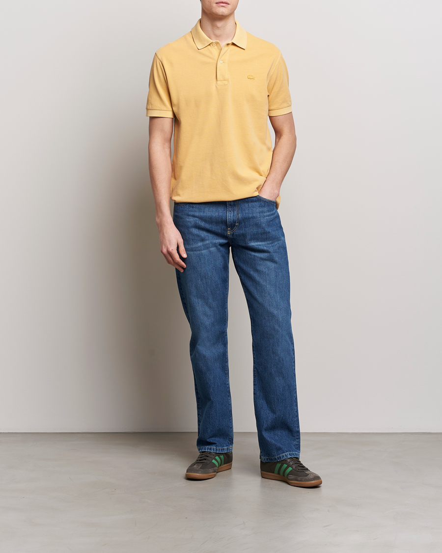 Herr | Pikéer | Lacoste | Classic Fit Natural Dyed Tonal Polo Golden Haze