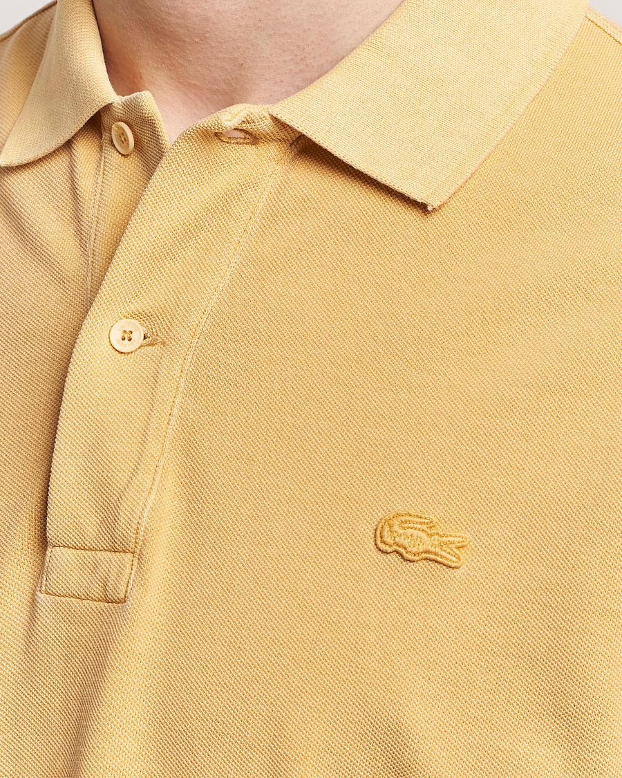 Herr | Pikéer | Lacoste | Classic Fit Natural Dyed Tonal Polo Golden Haze