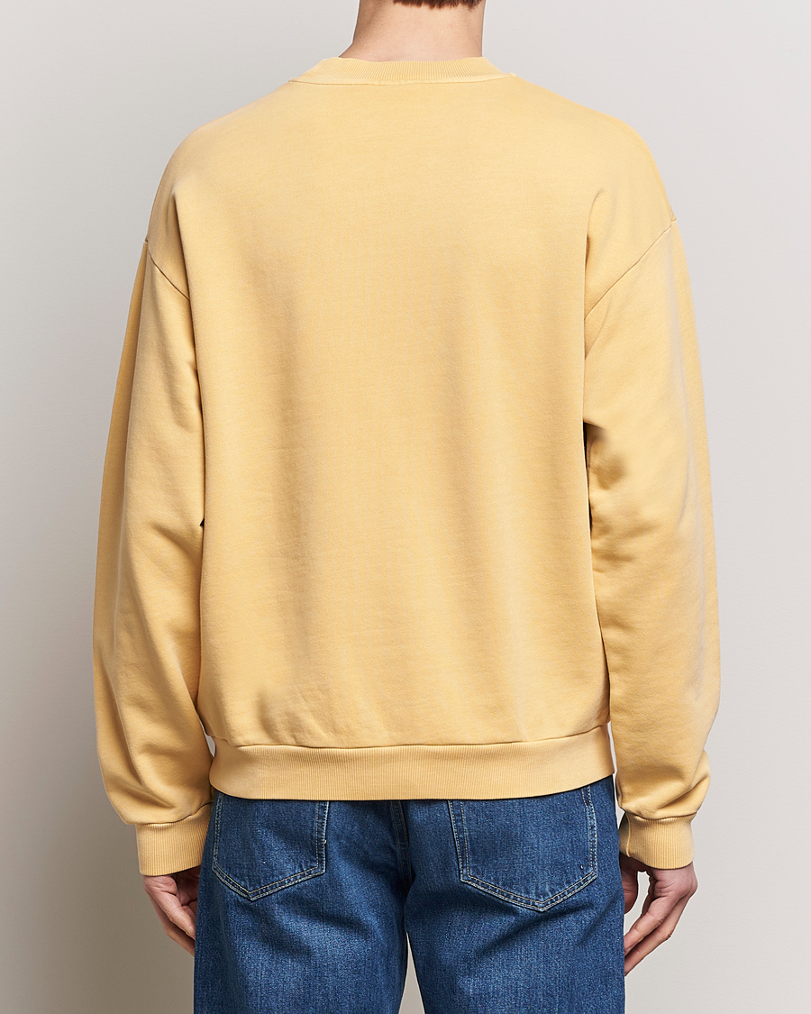 Herr | Tröjor | Lacoste | Natural Dyed Crew Neck Sweatshirt Golden Haze
