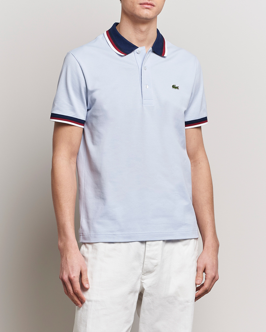Herr | Pikéer | Lacoste | Regular Fit Tipped Polo Phoenix Blue