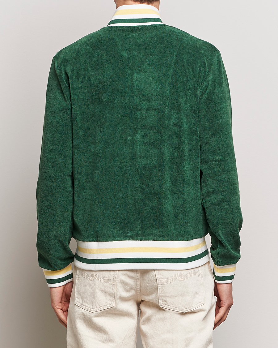 Herr | Tröjor | Lacoste | Terry Full Zip Sweatshirt Green
