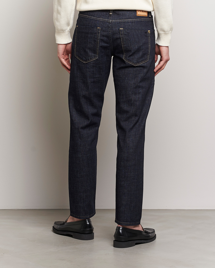 Herr | Jeans | Incotex | 5-Pocket Stretch Denim Dark Blue