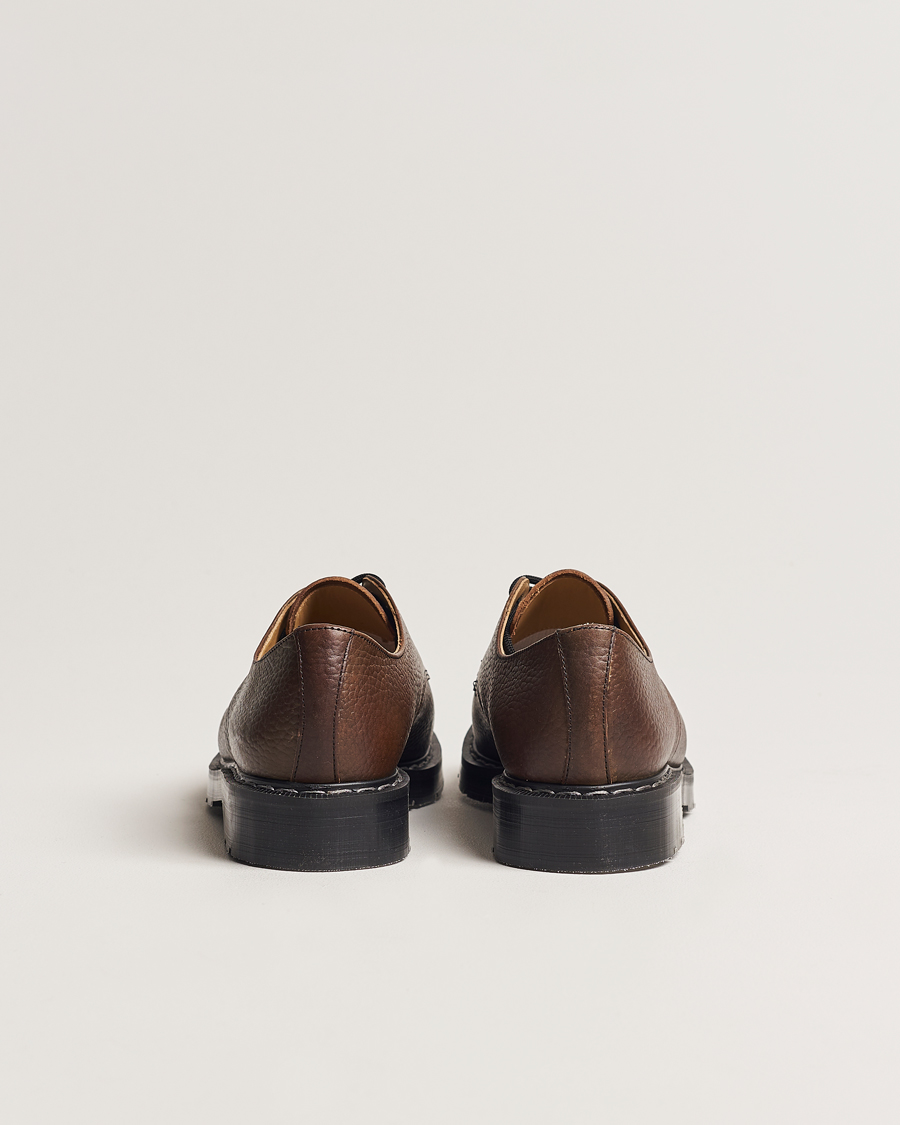 Herr | Derbys | Solovair | 3 Eye Gibson Shoe Brown Grain