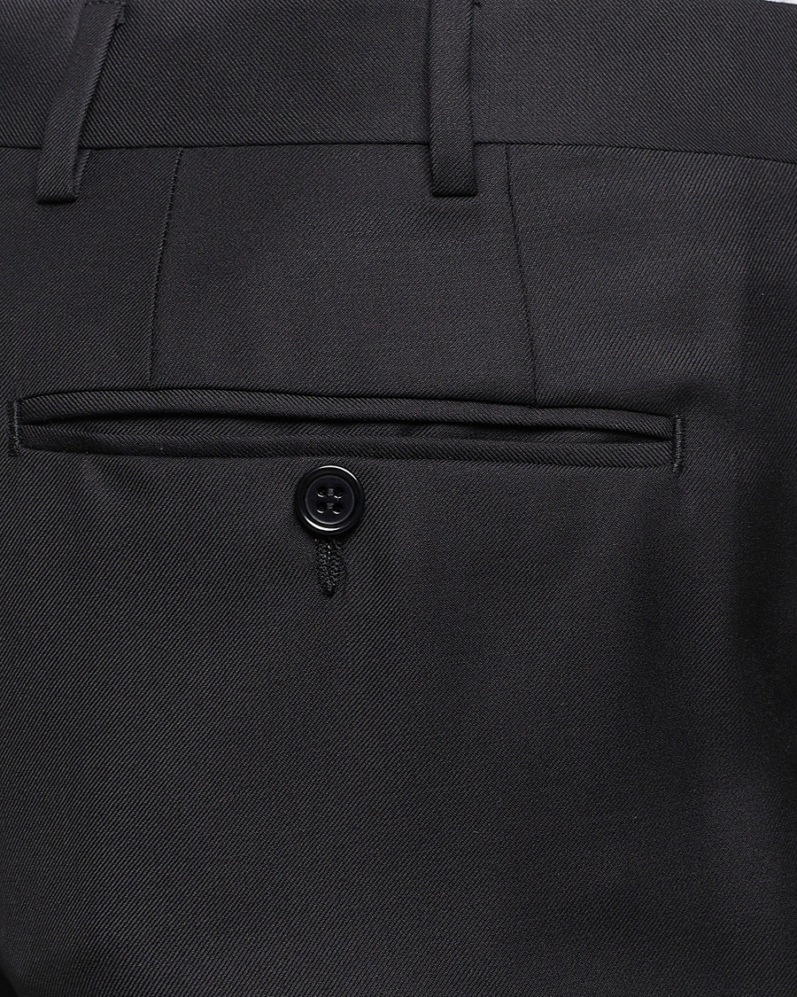 Herr | Kostymer | Canali | Capri Super 130s Wool Suit Black
