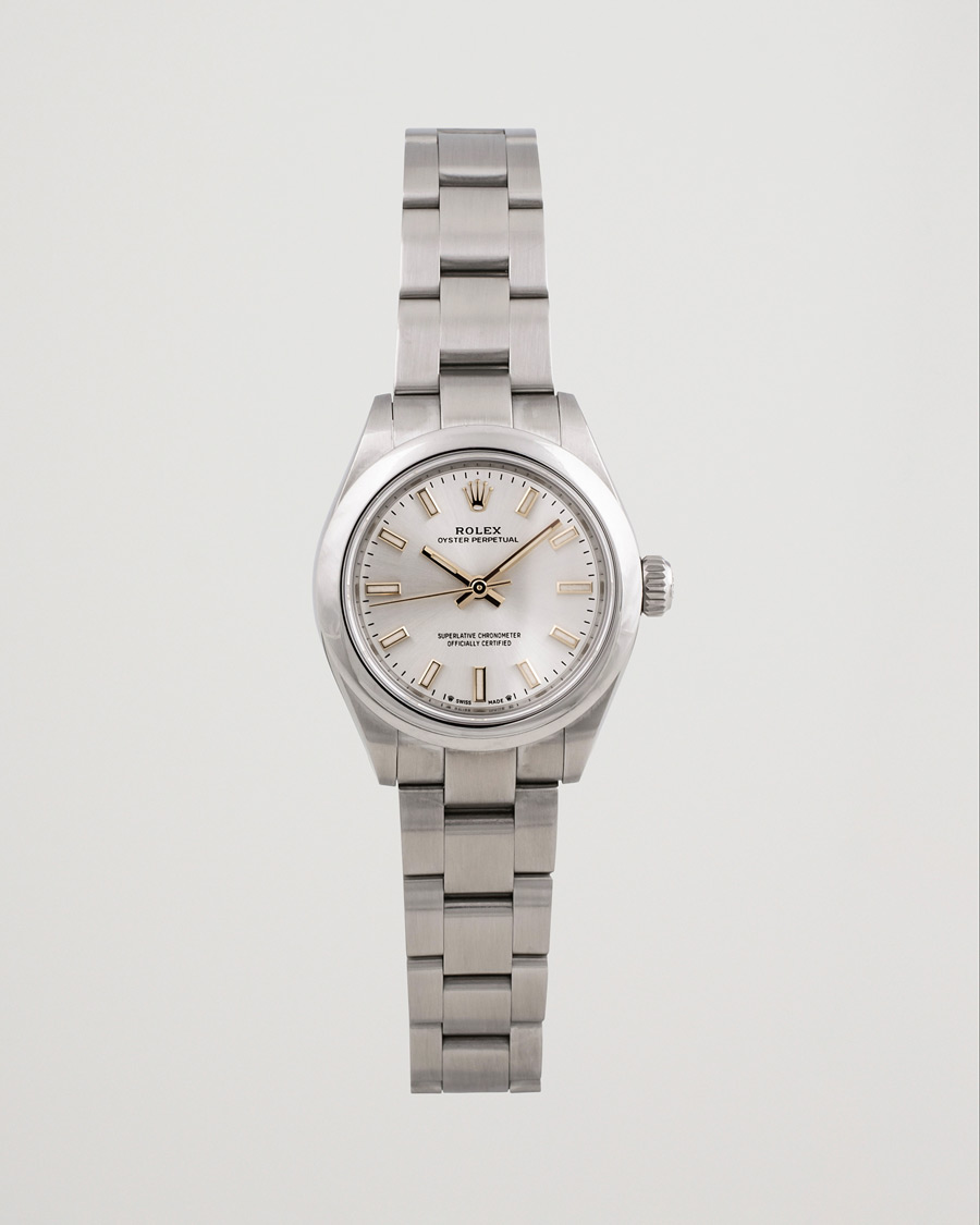 Herr | Rolex Pre-Owned Oyster Perpeptual 28 276200 Silver | Rolex Pre-Owned | Oyster Perpeptual 28 276200 Silver