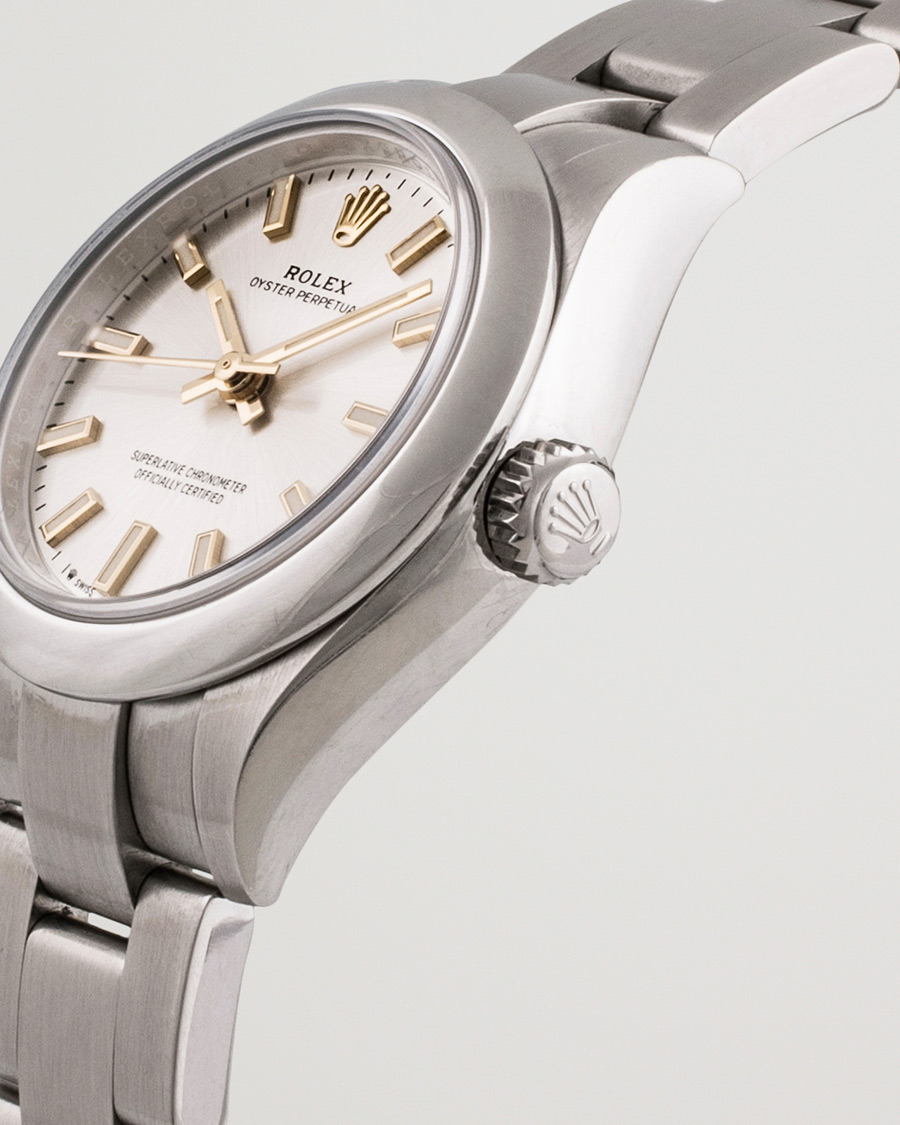 Herr | Rolex Pre-Owned Oyster Perpeptual 28 276200 Silver | Rolex Pre-Owned | Oyster Perpeptual 28 276200 Silver