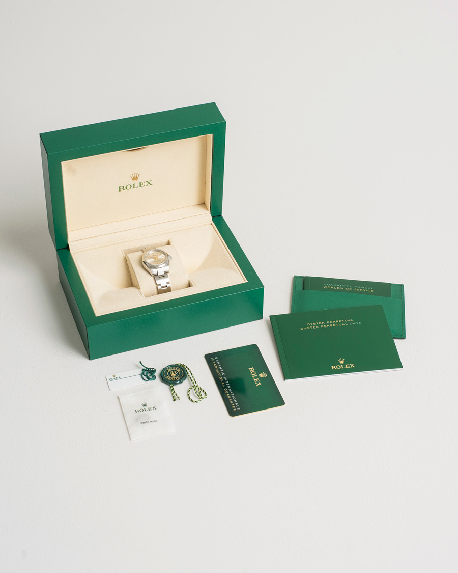 Herr | Rolex Pre-Owned Oyster Perpeptual 28 276200 Silver | Rolex Pre-Owned | Oyster Perpeptual 28 276200 Silver