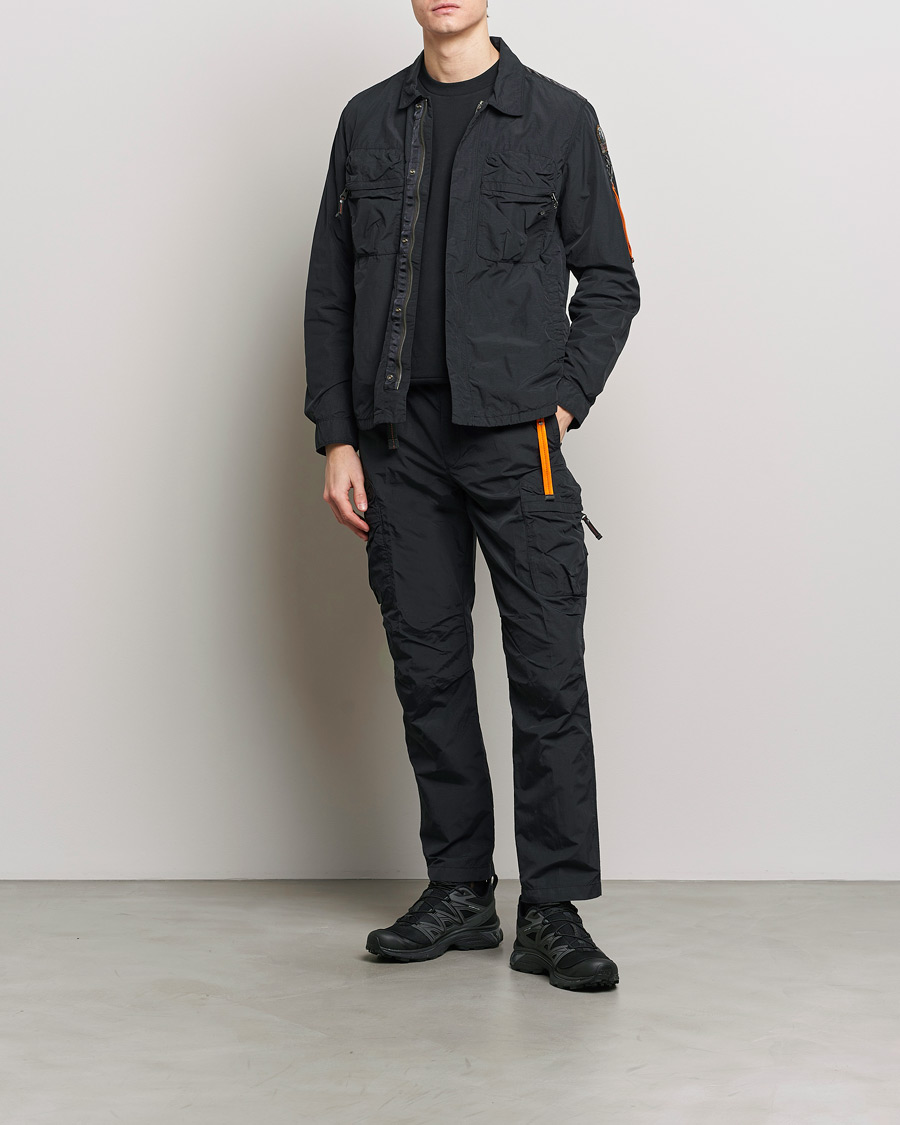Herr | Jackor | Parajumpers | Millard Vintage Nylon Jacket Black