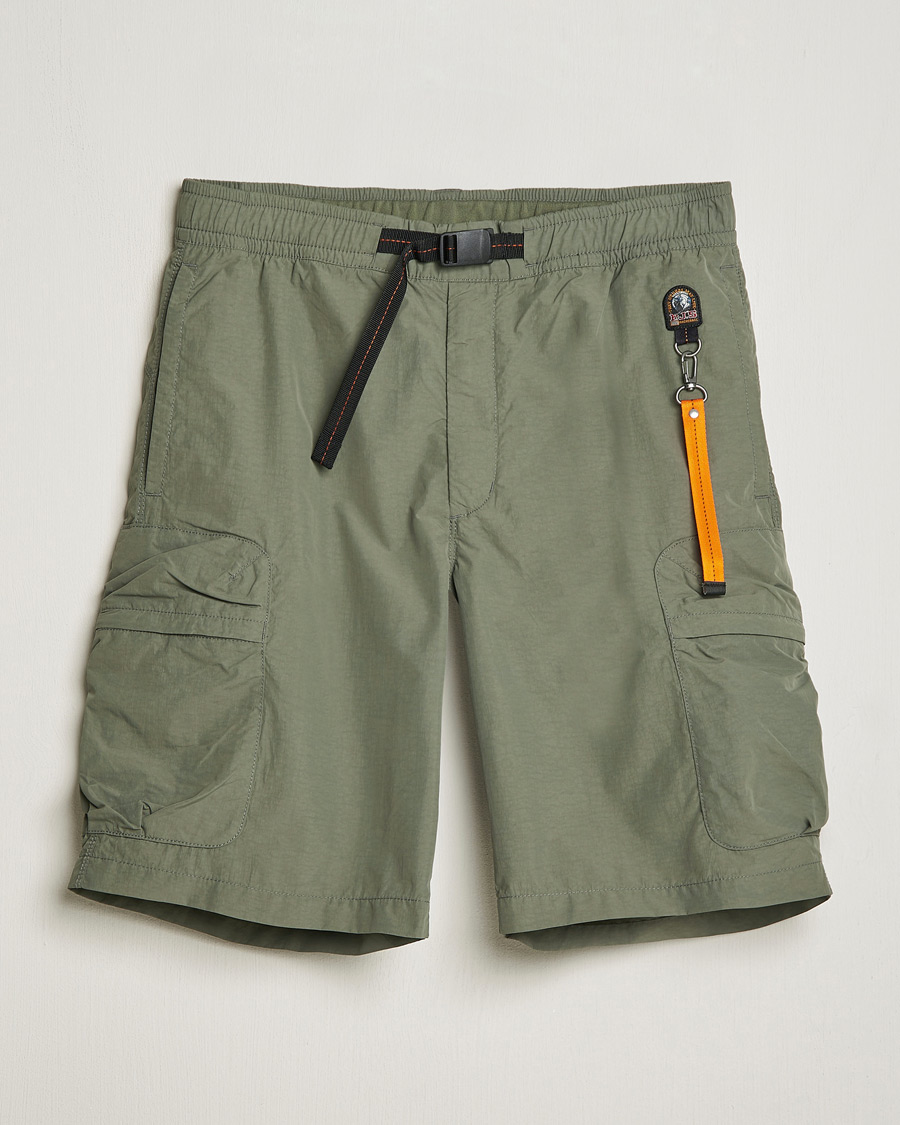 Herr | Shorts | Parajumpers | Walton Vintage Nylon Shorts Thyme Green