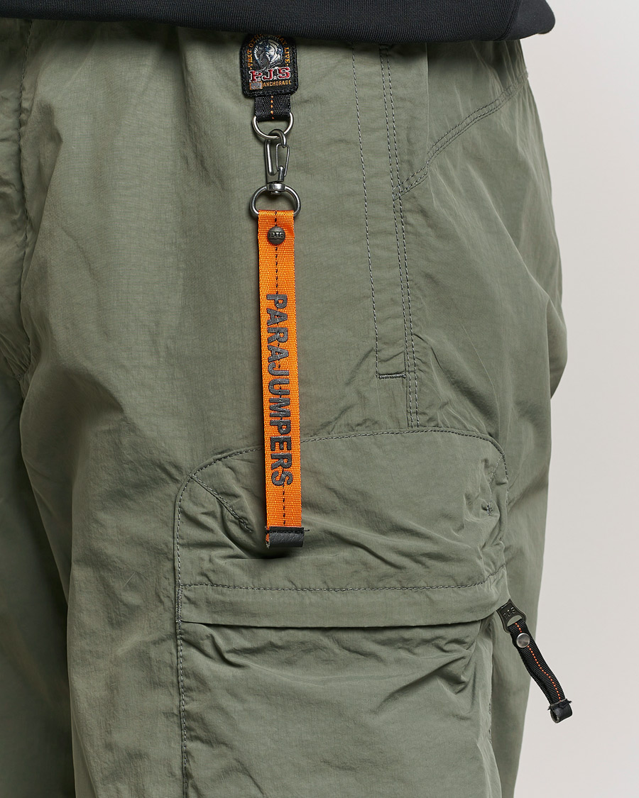 Herr | Shorts | Parajumpers | Walton Vintage Nylon Shorts Thyme Green