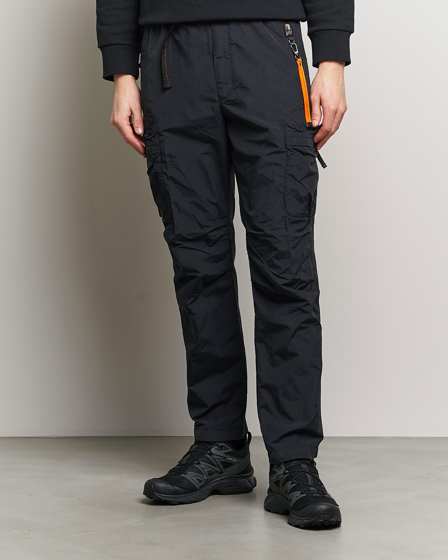 Herre | Parajumpers | Parajumpers | Sheldon Vintage Nylon Pants Black